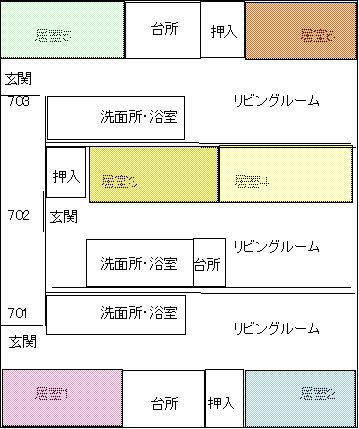 サポートき・き間取り図