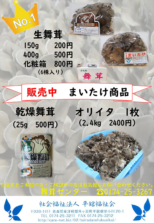 舞茸作業