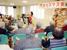 ウィング・クリスマス会 フラダンス