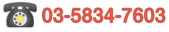 電話番号：03-5834-7603