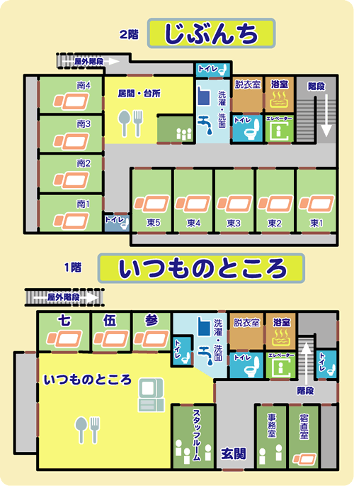 1F,2F