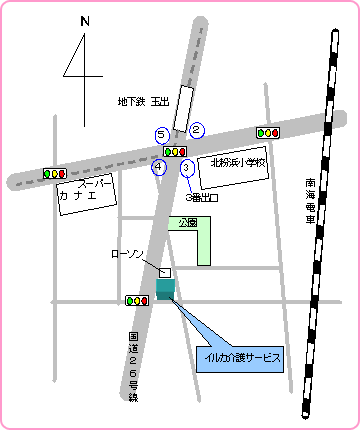 �C���J���T�[�r�X�n�}