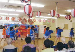 介護老人保健施設 オレンジの郷 夏祭り