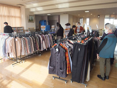 洋服の訪問販売