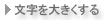 文字を大きくする
